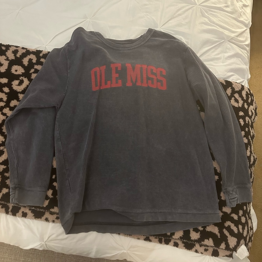 Ole Miss Corduroy sweatshirt size L